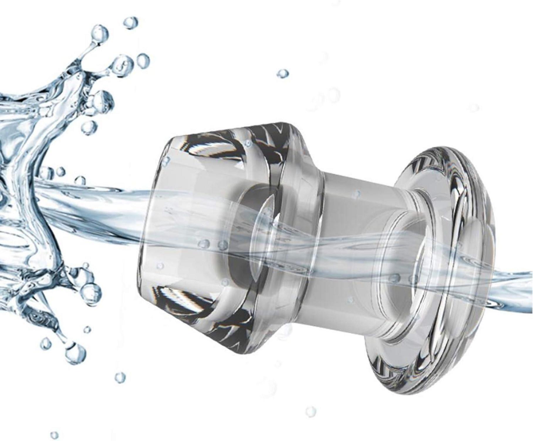 Hohler Transparenter Anal-Expander Stecker Analplug Vagina
