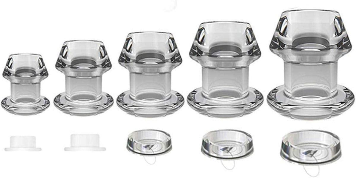 Transparent Anal Expander Plug Vagina Dilatator Prostata Massage Analplug