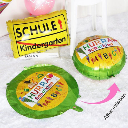 Einschulung Deko Set Mädchen Rosa Schulkind Banner