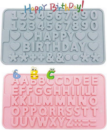 Silikonform Buchstaben Set Alles Gute Geburtstag Zahlen Form Kuchen