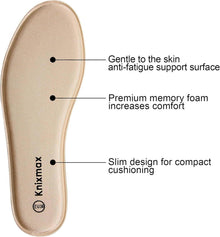 Memory Schaum Einlegesohlen Beige Gr.36-47EU für Damen