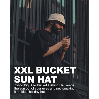 Fischerhut XXL-3XL | Reversibel, UV-Schutz & Verstellbar