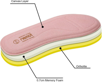 Memory Foam Einlegesohlen Weich Sport Alltag Gr.36-47