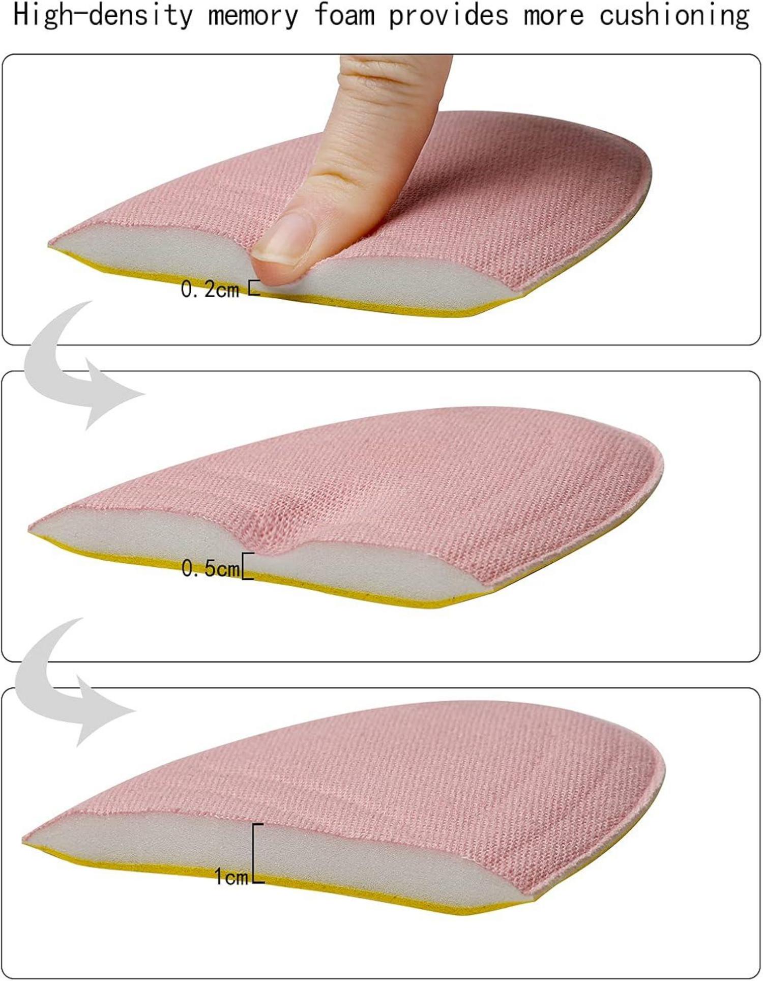 Memory Foam Einlegesohlen - Weiche Schuheinlagen für Sneaker, Stiefel