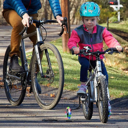 Stützräder für Kinderfahrrad Universal Stützräder Hilfsräder Rosa 1PCS