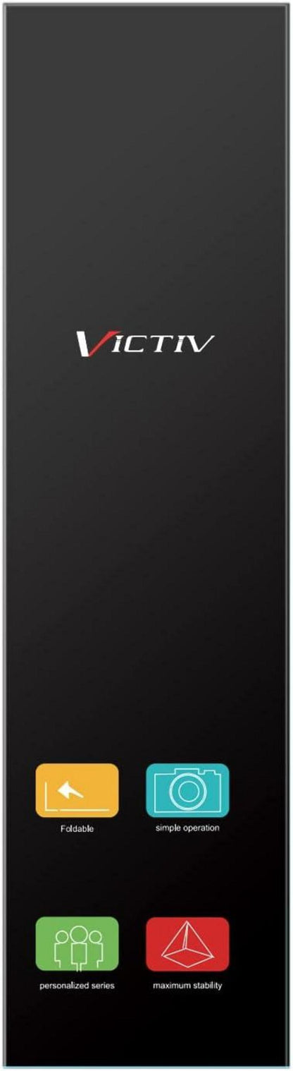 Kamera Stativ Aluminium 182 cm 3-Wege-Schwenk 360° Panorama Telefonhalter Orange