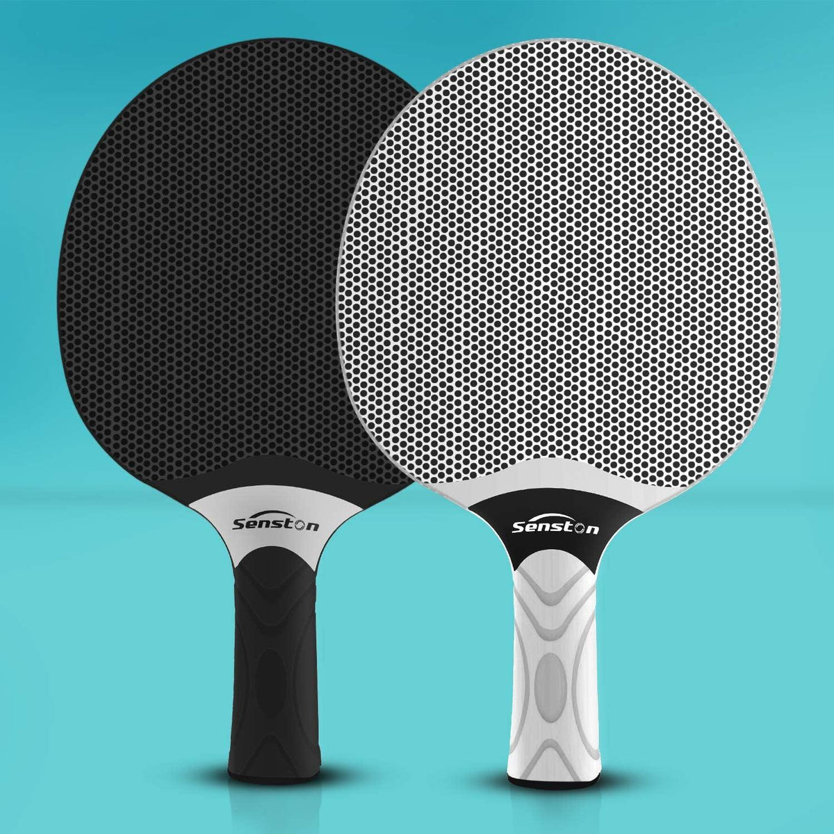 Senston Tischtennisschläger Set mit Bällen und