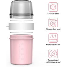 Müslibecher to Go Becher 560ml+310ml Auslaufsicher