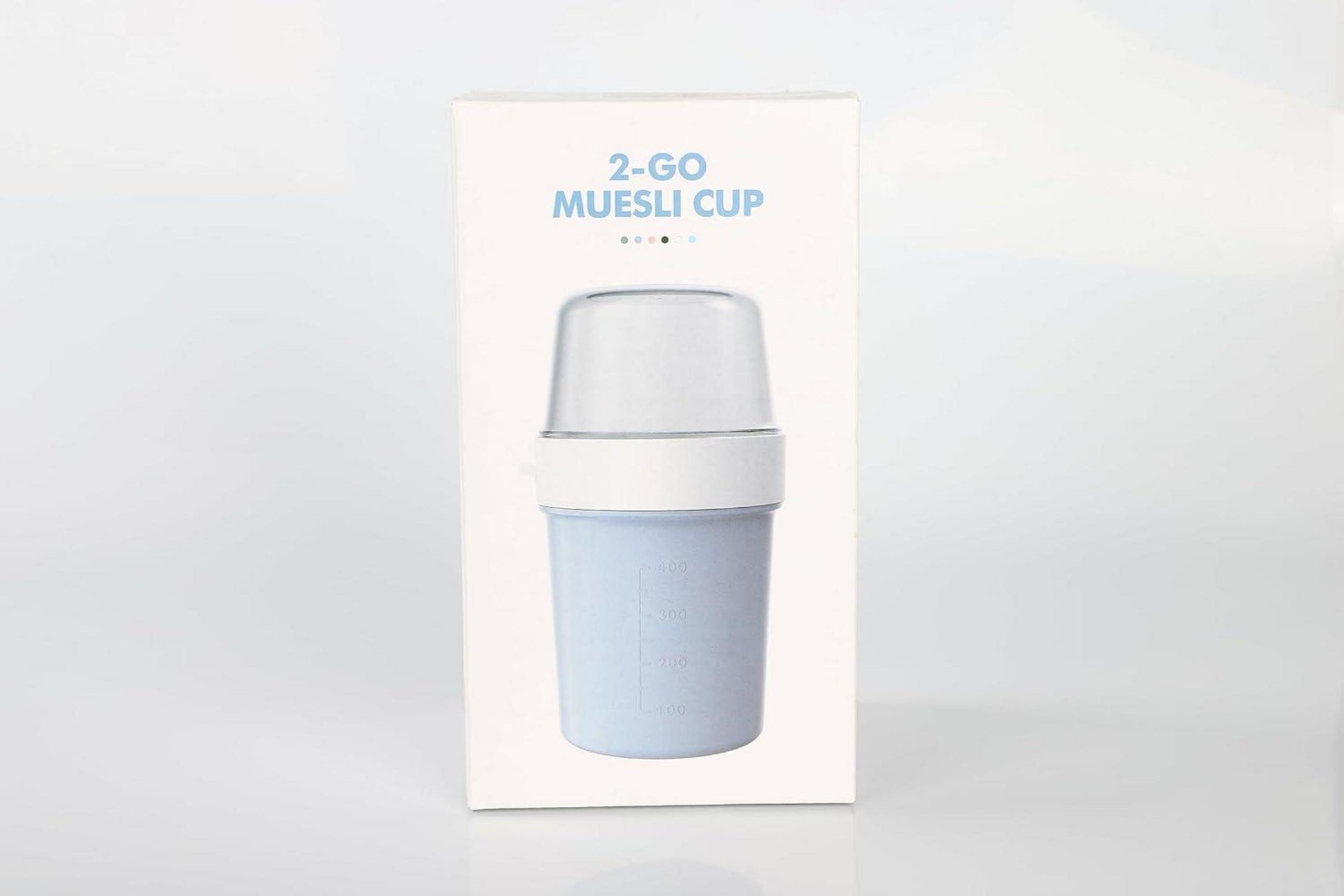 Abree Müslibecher To Go Becher 560ml+310ml Rosa BPA-frei