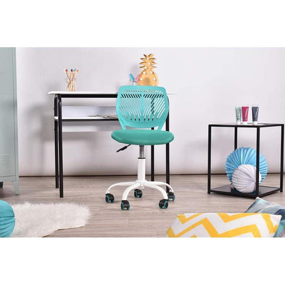 Verstellbarer Bürostuhl Aqua ohne Arm - Ergonomisch & bequem