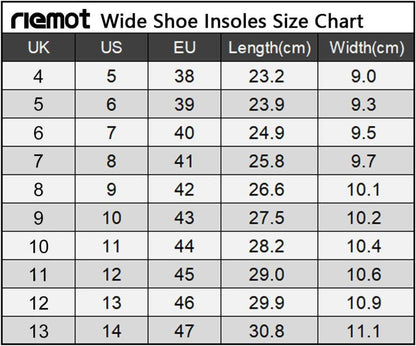 Memory Foam Einlegesohlen für Damen Herren Schuheinlagen Stiefel Gr.36-47