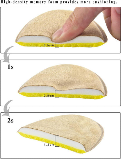 Memory Foam Einlegesohlen Wildleder atmungsaktiv Schuheinlagen