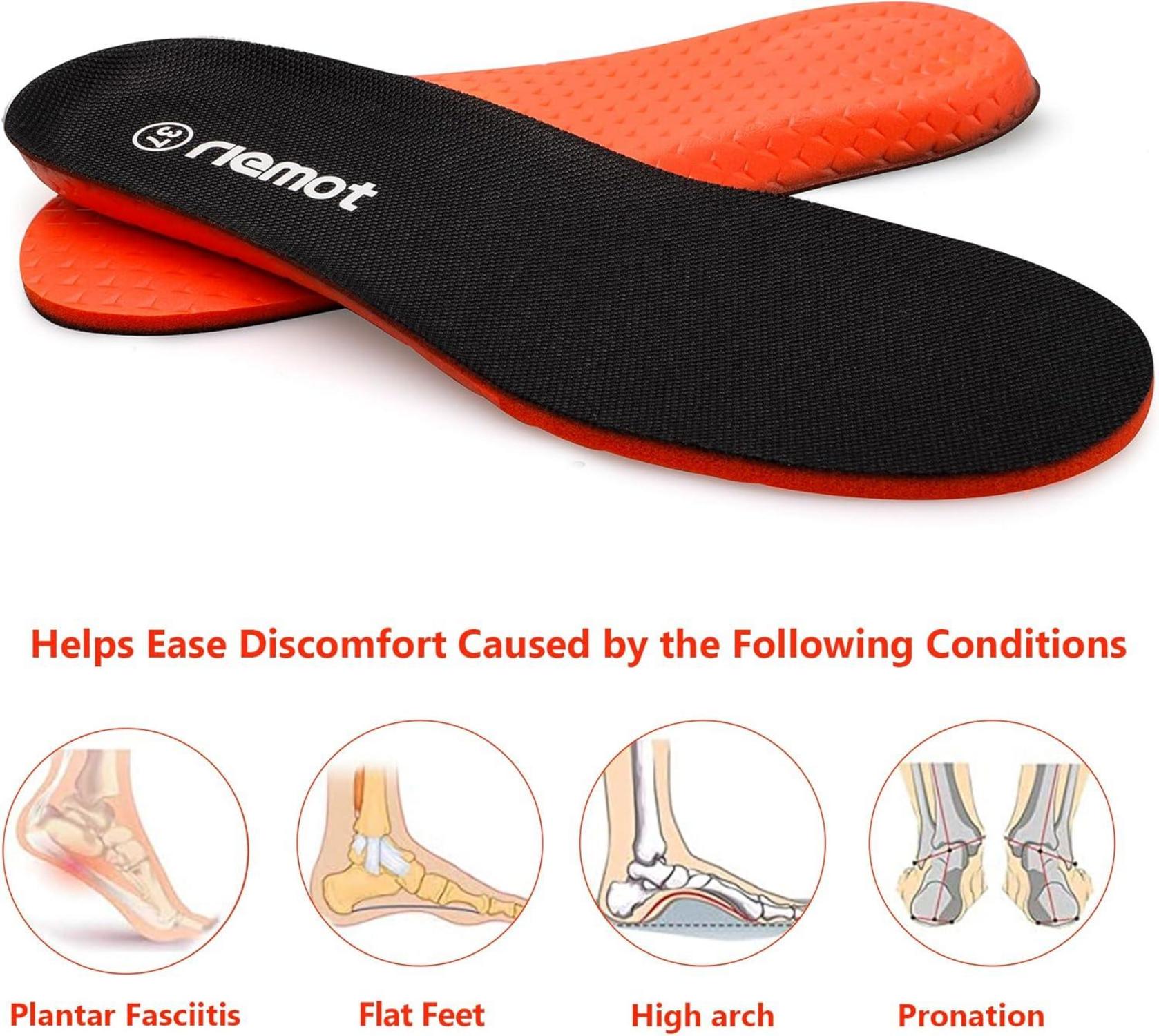 Memory Foam Einlegesohlen - Weiche Schuheinlagen für Schuhe & Stiefel