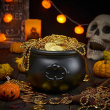 JOYIN Großer schwarzer Halloween-Kessel 19,1 cm
