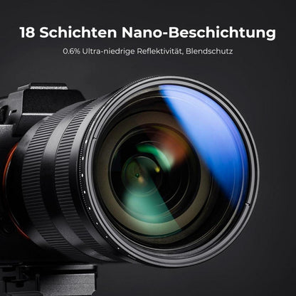 39mm ND Filter Slim Variabler Graufilter ND2-400 (1-9