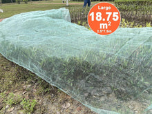 Akuoly Gemüsenetz 2.5m x 7.5m Grün - Garten Obstgarten
