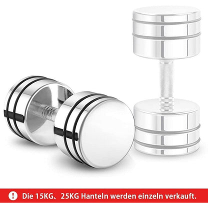 Einstellbare Stahl Kurzhantel 25kg mit Schaumstoff-Griff