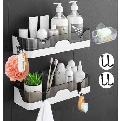 2er Set Badezimmerregale ohne