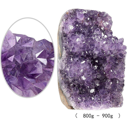 Natürlicher Amethyst Druse Groß Kristall 800g-900g