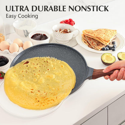 Crepe Pfanne 26cm Antihaft Granit Induktion
