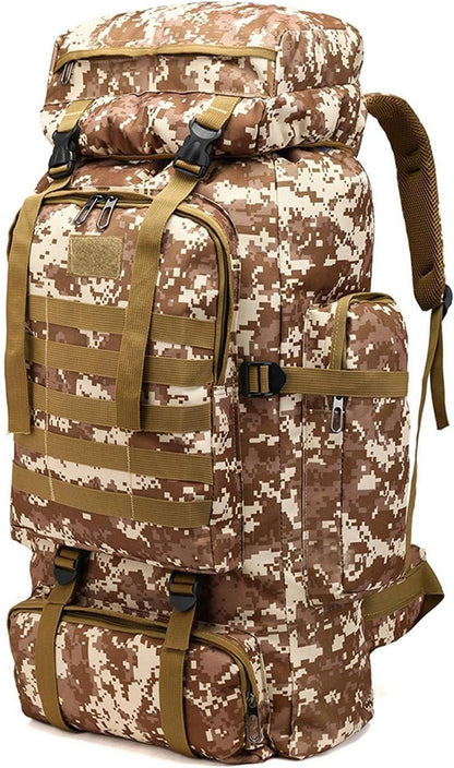 Outdoor Military Rucksack 80l Wasserdicht Camouflage Survival