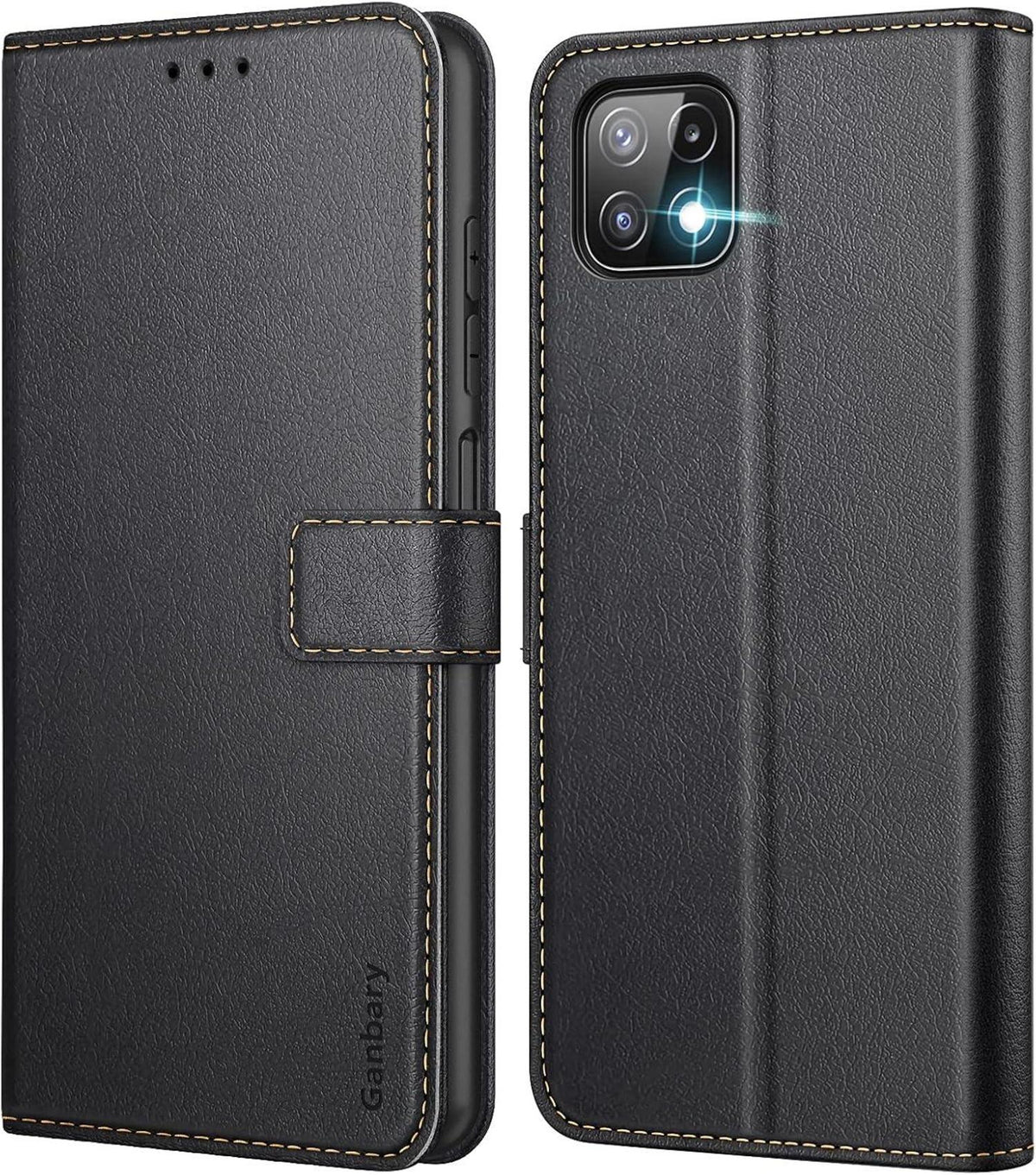 Samsung Galaxy A22 5G Flipcase Lederhülle mit Kartenschlitzen