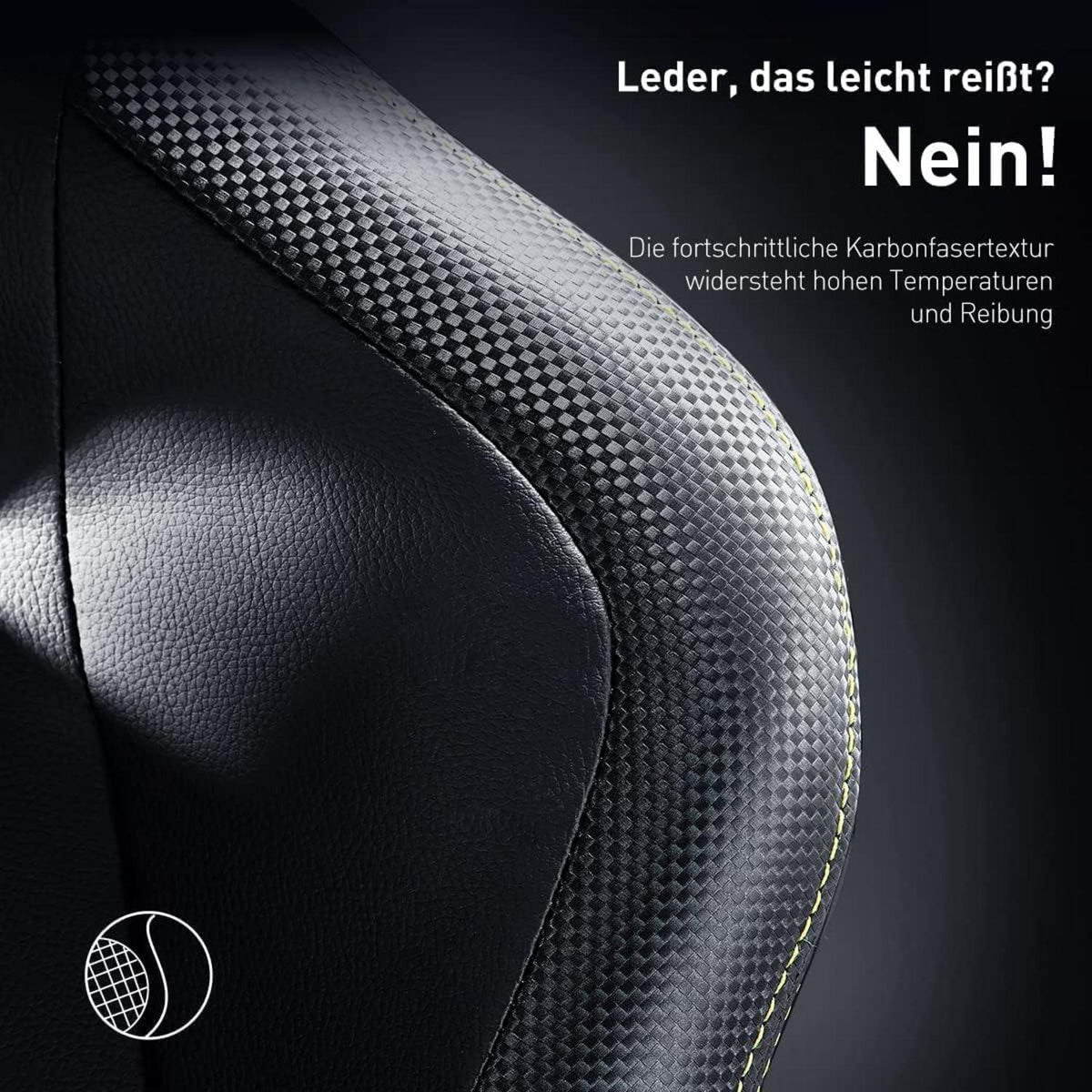 Ergonomischer Gaming Stuhl Lordosenstütze Höhenverstellbar Grau