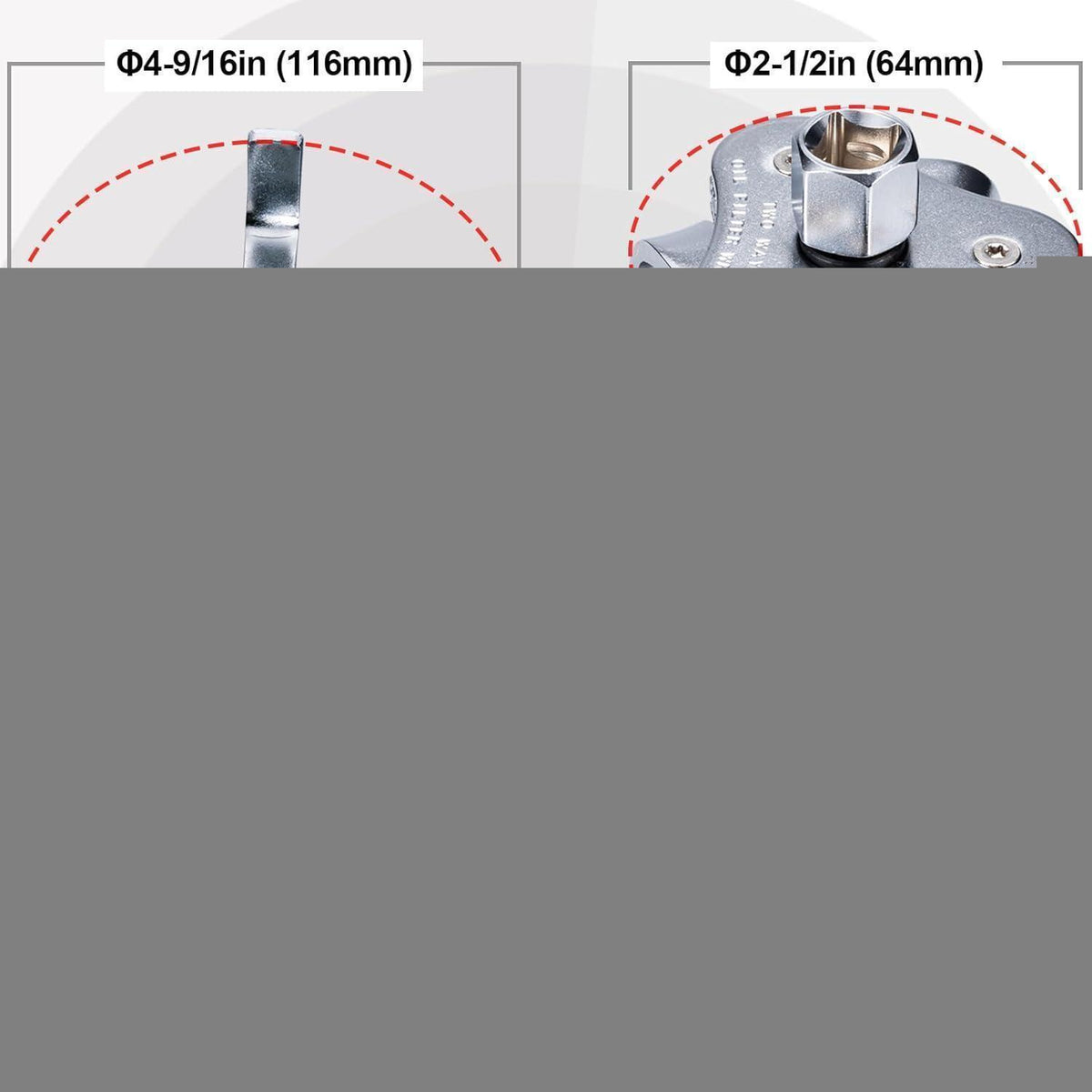 Ölfilterschlüssel & Zange 2er-Set für PKW & Motorrad