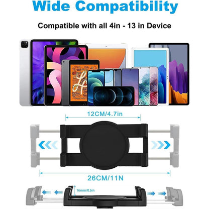 Verstellbarer Tablet-Halter mit langem Arm – Für Bett, Schreibtisch & Küche