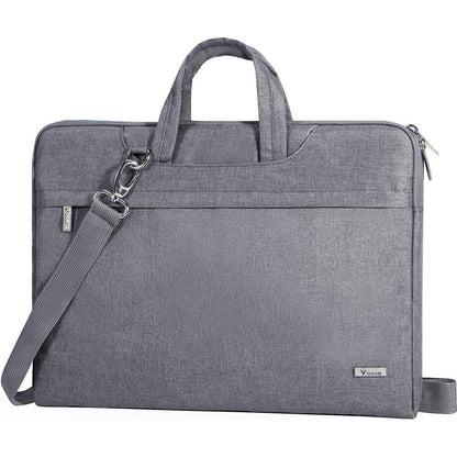 Voova Laptoptasche 13 13,3 14 Zoll Wasserdicht Stoßfest Grau