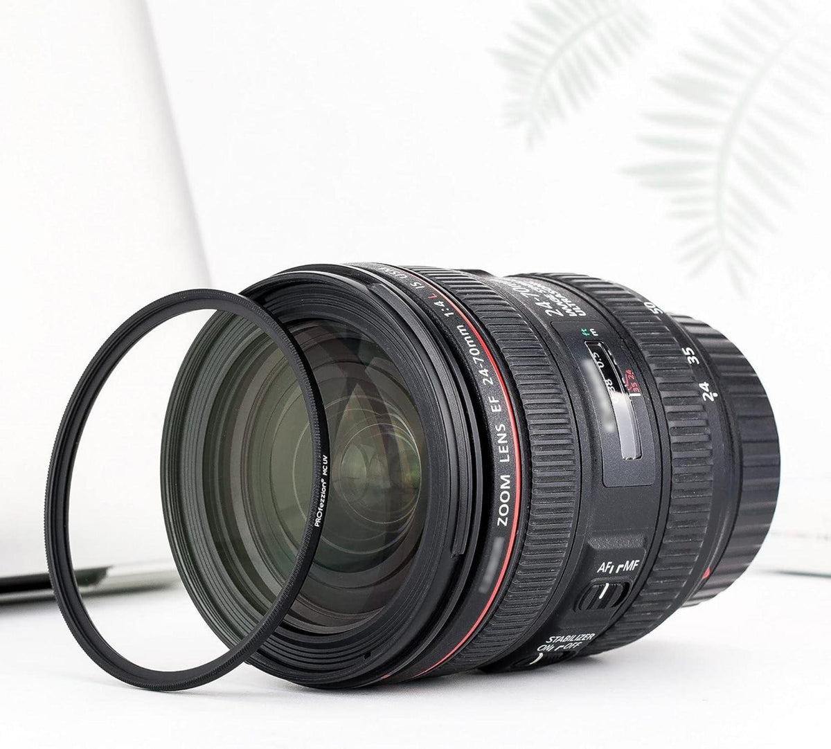 PROfezzion 77mm UV Filter für Canon Nikon Objektiv 9HD Ultra Slim HD