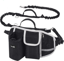 Joggingleine mit Bauchgurt Reflektierend Ruckdämpfer bis 80kg