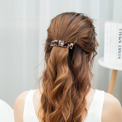 2 Stück Französische Haarspangen Damen für Dickes Dünnes