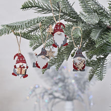 Valery Madelyn Holz Weihnachtsanhänger 24 Stück 6cm