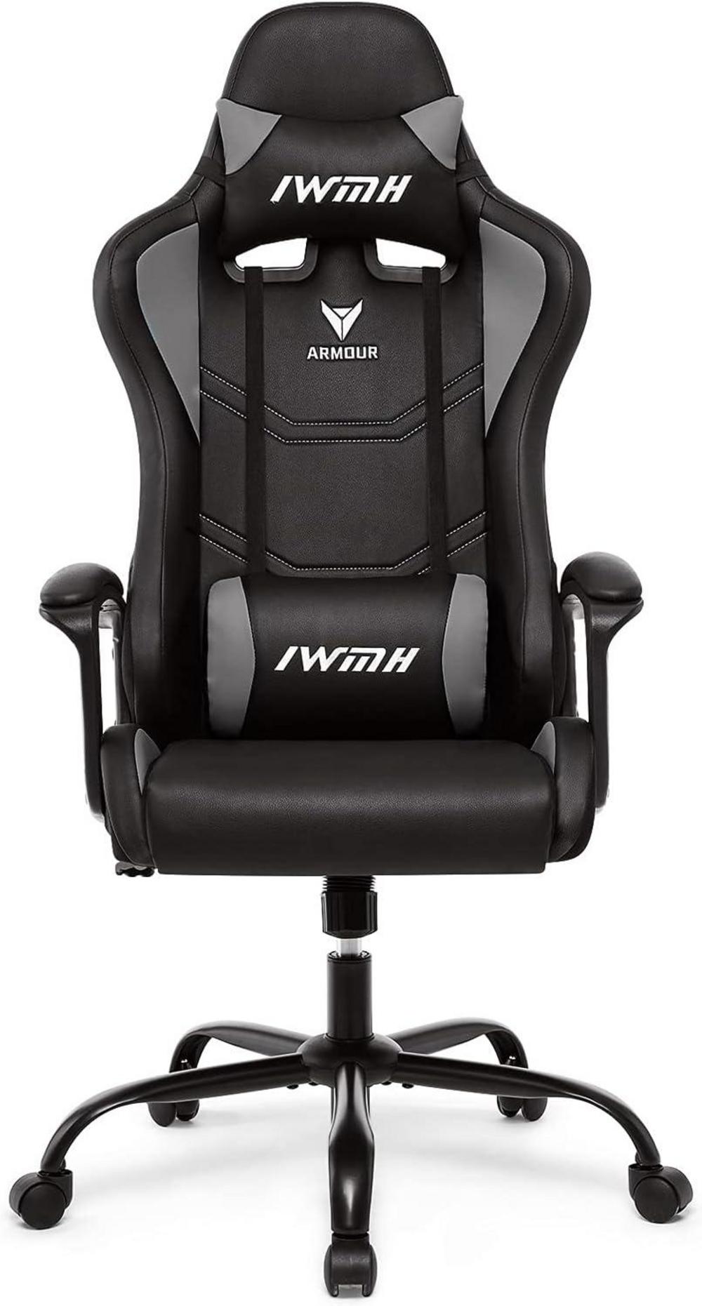 IWMH Gaming Stuhl Ergonomischer Computerstuhl Racing Stuhl
