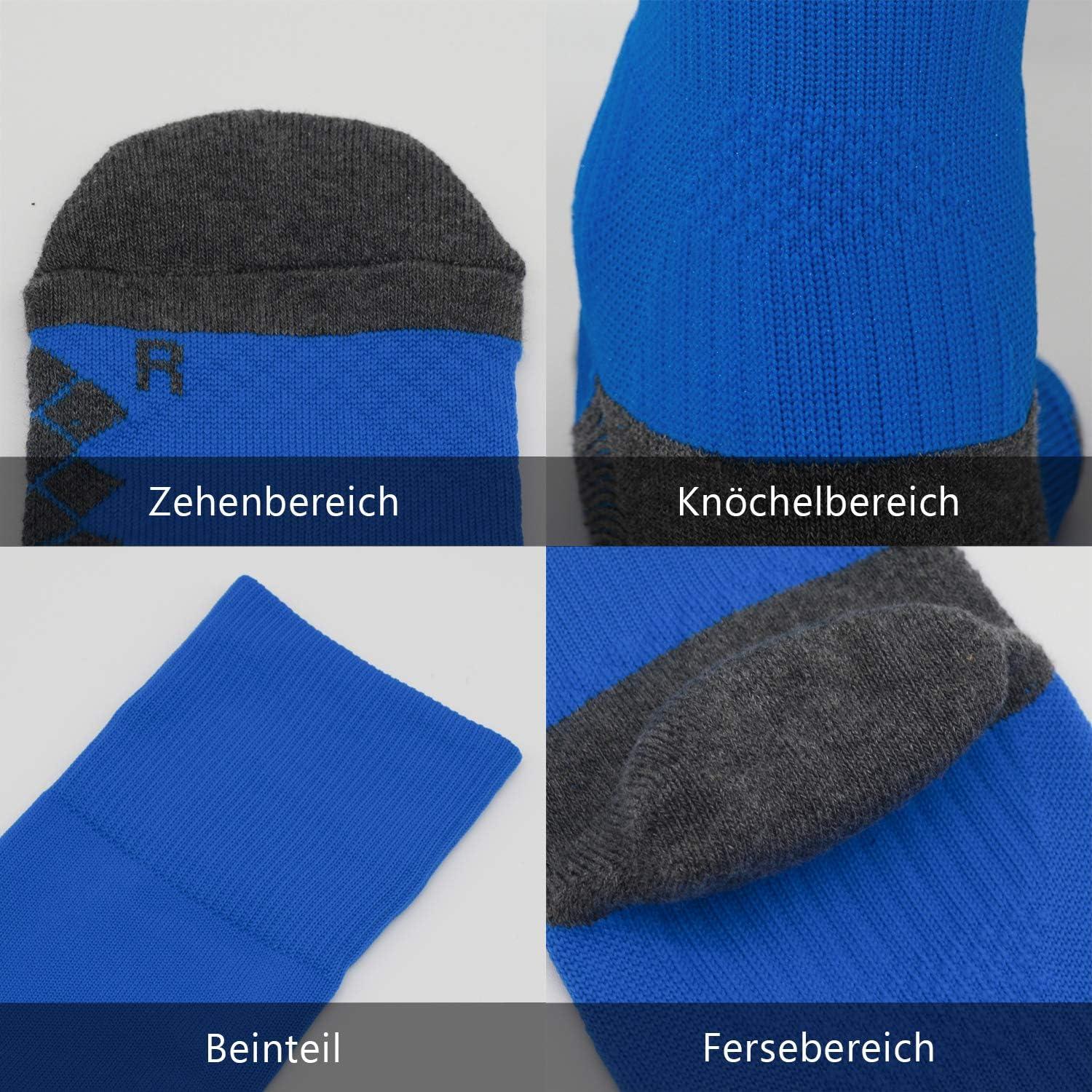 Fußballsocken Herren Kinder Stutzen 2 Paar EU 27-46 Sportsocken Training