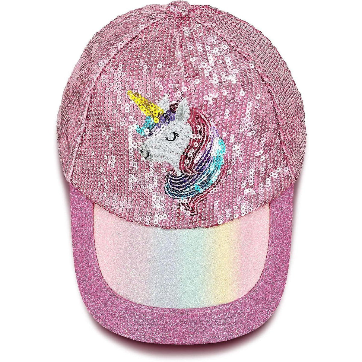 Baseball Cap Kinder – Einhorn Pailletten & Sommerhut 6-8 Jahre