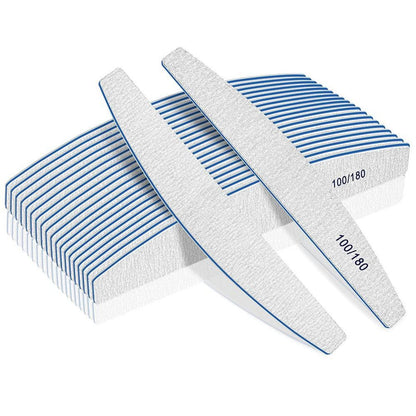 Professionelle Nagelfeilen Set 100/180 Körnung (12