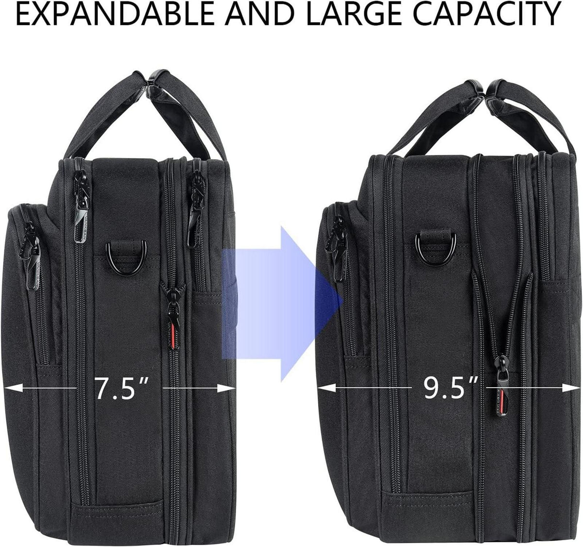 Laptop-Tasche wasserabweisend Gaming XXL 18-Zoll schwarz