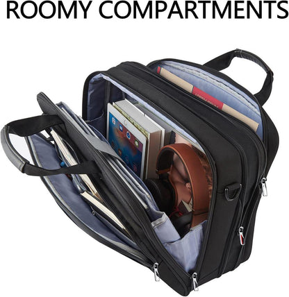 VANKEAN Laptop-Tasche 18-Zoll XXL Wasserdicht Schwarz