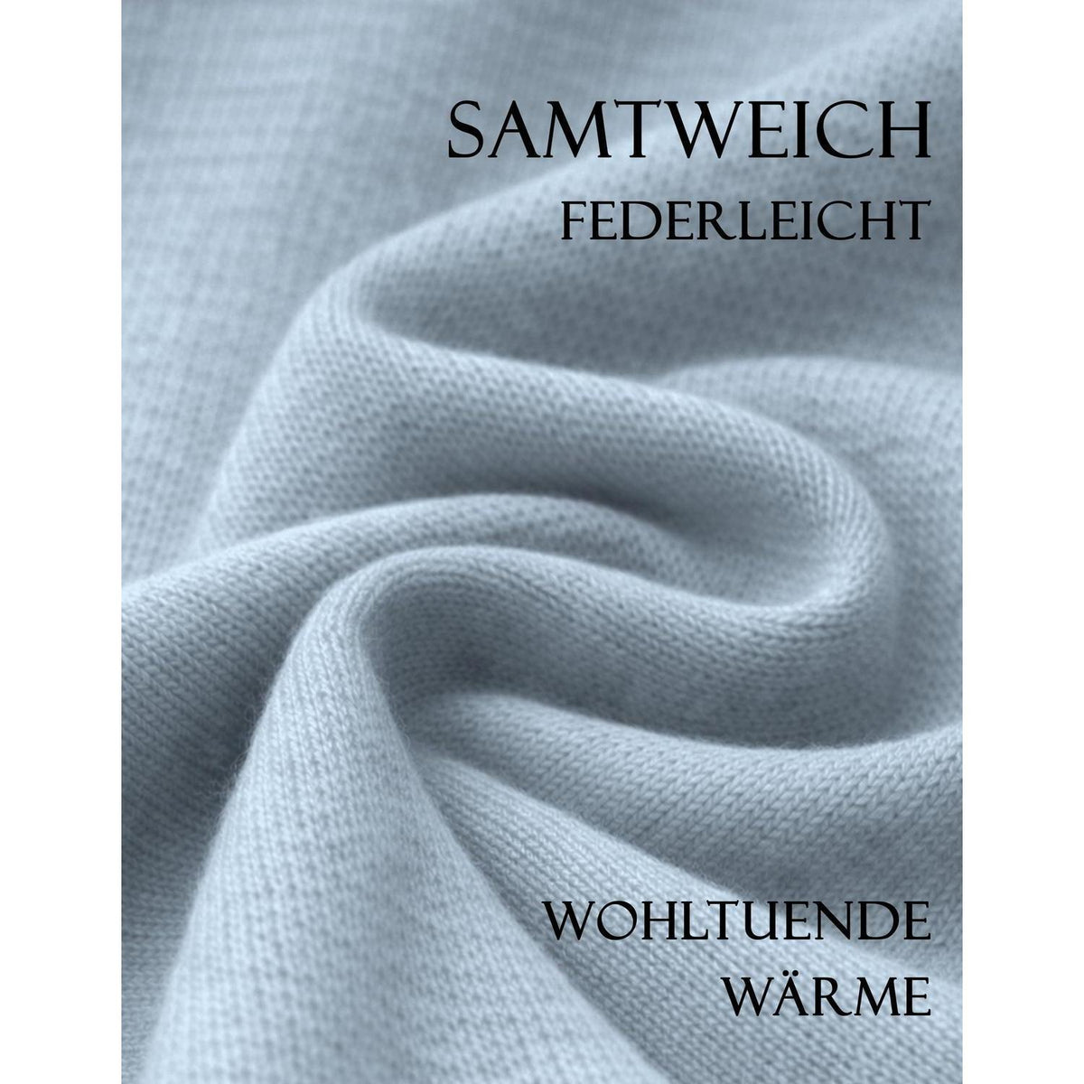 Damen Poncho Schal Strick Cape Blau – Weich & Vielseitig
