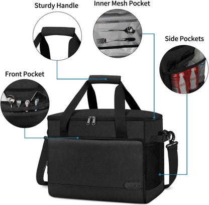 15L 30L Kühltasche Faltbar Wasserdicht Groß Thermotasche