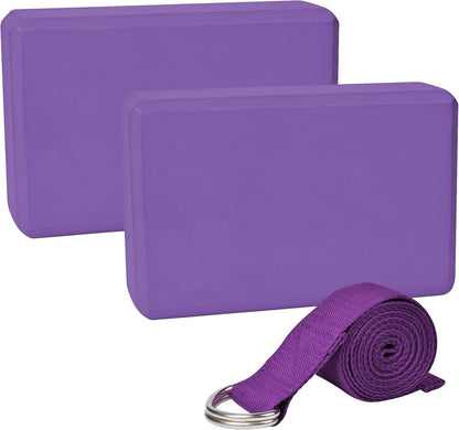 Yoga Block Set Eva Schaumstoff Yoga Gurt Pilates Fitness Zubehör