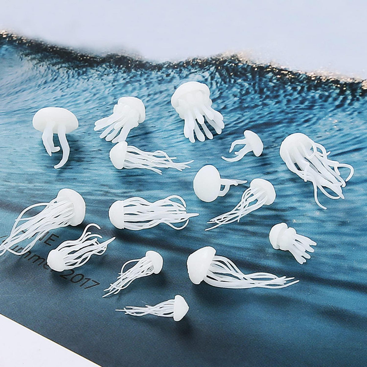 3D Silikonformen Füller Quallen & Wale für Harz Schmuck