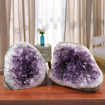 Natürlicher Amethyst Cluster 200-300g Deko Steine