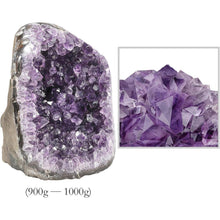 Natürlicher Amethyst Drusensegment Rohstein 900-1000 g