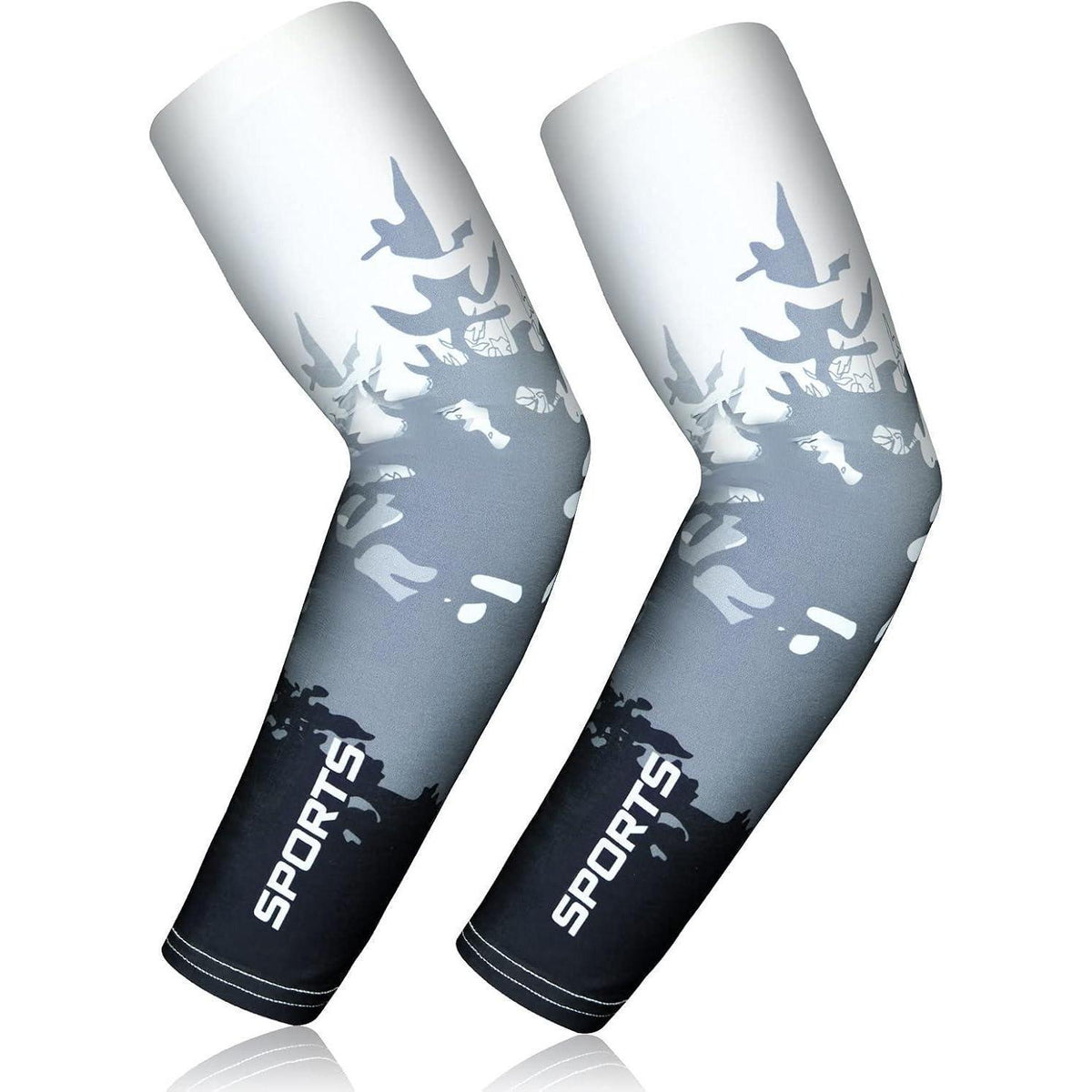 Sport Armlinge mit UV-Schutz und Kompression, atmungsaktiv