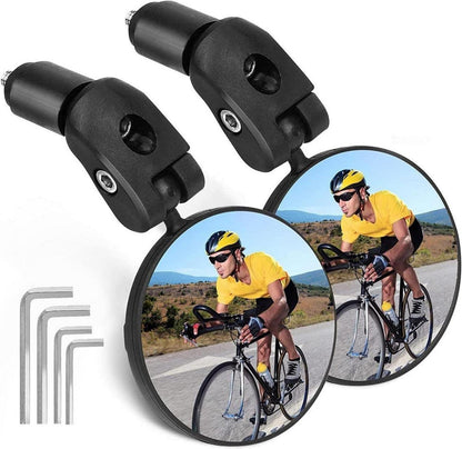 Fahrradspiegel 360° Universal Sicherer Rückspiegel 17.4mm-22mm