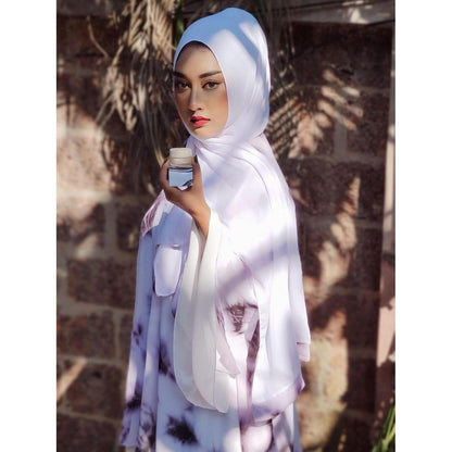 Muslimischer Chiffon Hijab Schal 4er Set mit Geschenkbox