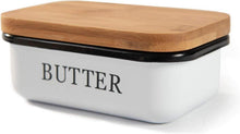 Butterdose mit Holzdeckel für 250 g